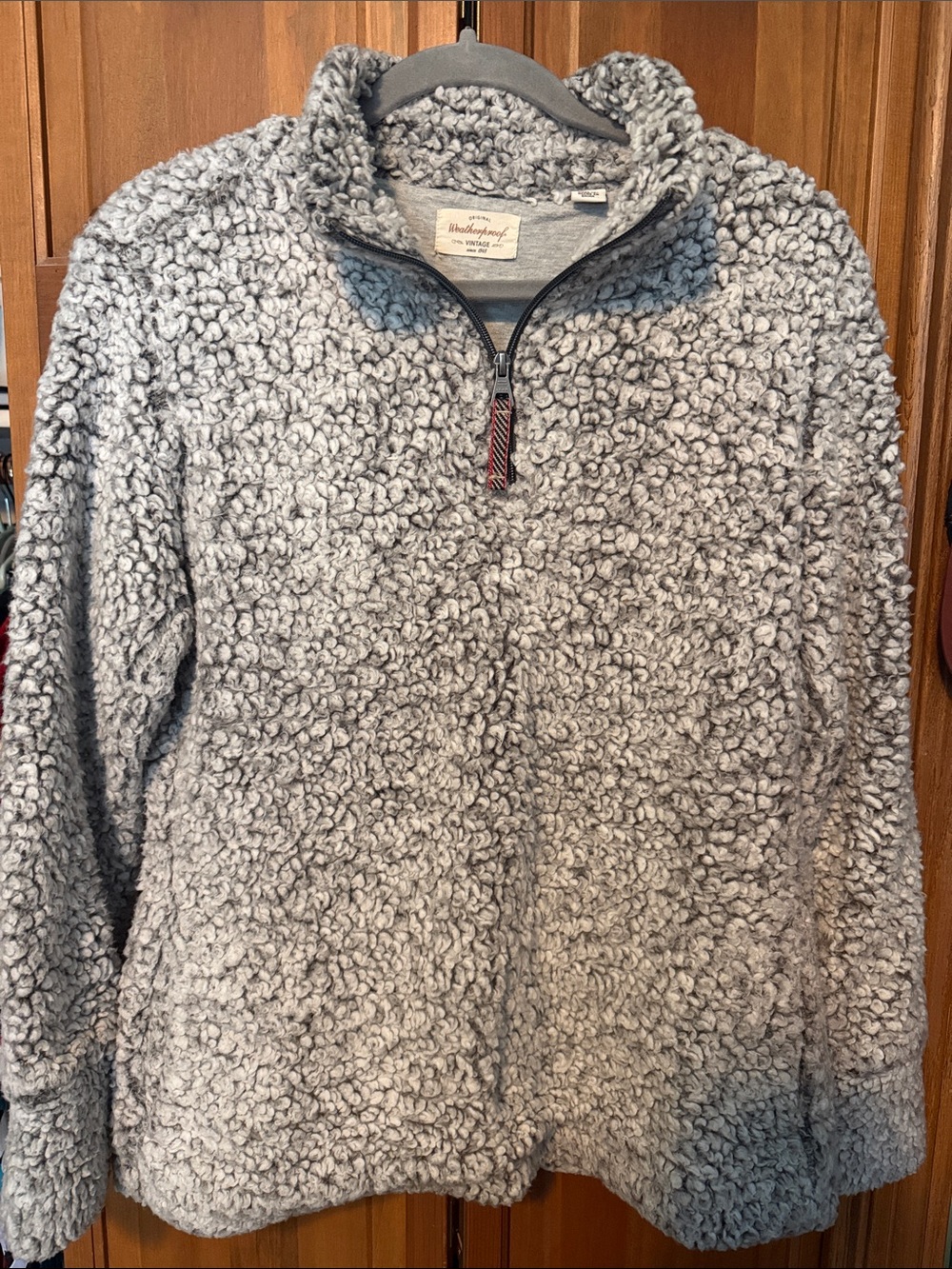 Fuzzy 1/4 zip